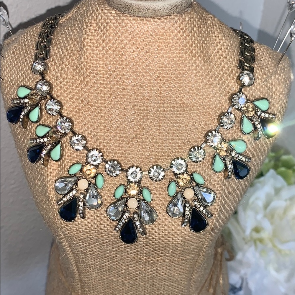 Crystal Bib Necklace